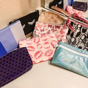 Collection of 9 Ipsy Bags